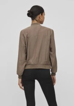 Vila Reissverschluss - Bomberjacks - Walnut -Dames 23c6ce97e66546e7a61b7d1bba23f980
