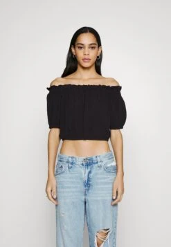 Vila Visunny Shoulder - Top - Black