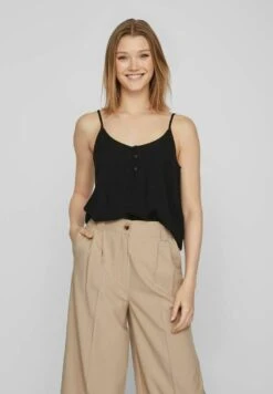 Vila Geknöpftes - Top - Black