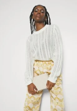 Vichoi O Neck - Trui - White Alyssum -Dames 26d6cc8f8a51477590835a44c664cde1