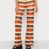 Vila Vijoe Pants - Broek - Brown/Orange