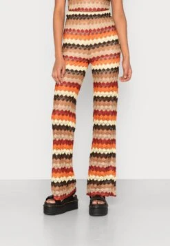 Vila Vijoe Pants - Broek - Brown/Orange