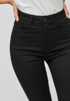 Vila Jeans Skinny Fit - Black Denim -Dames 2c68908709904eeab99a7eef9adb2727