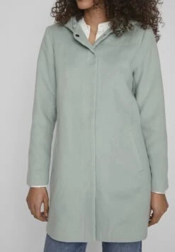 Vila Halflange Jas - Green Milieu -Dames 2caef63078a445c6a76bed465bee9791