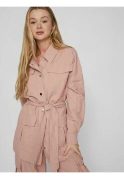 Vila Tie Waist Utility - Halflange Jas - Misty Rose -Dames 2d967acd62814e4ca720ce7272f2b55d