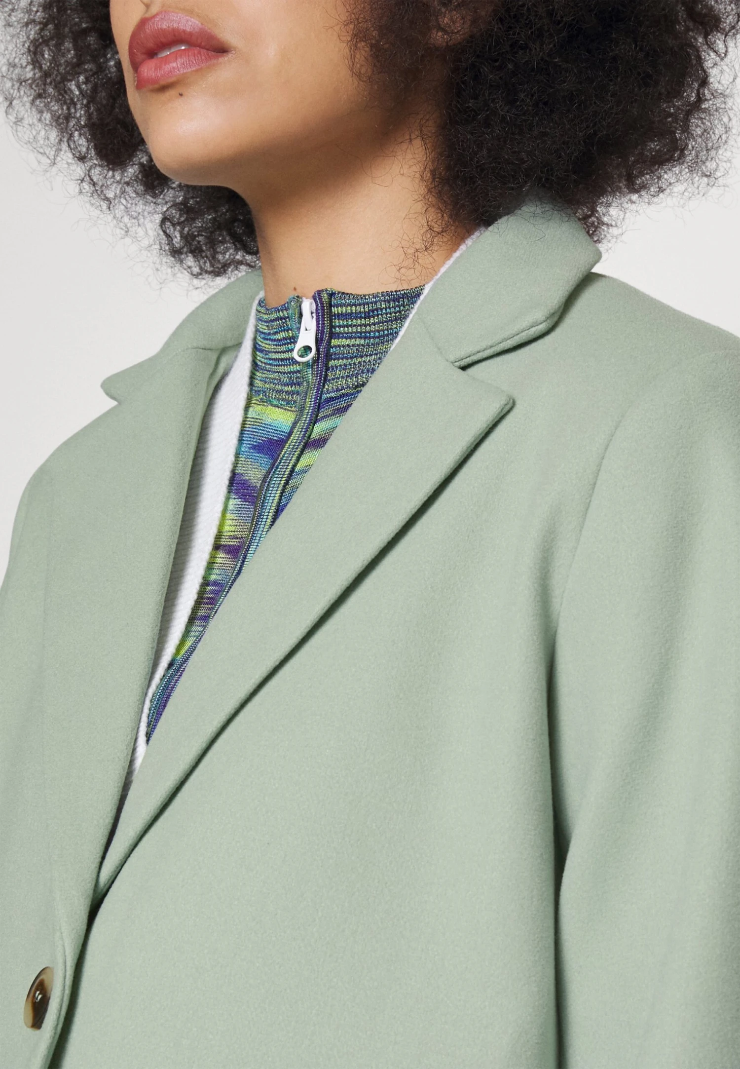 Vila Vipoko L/S - Blazer - Green Milieu 8 Vila Vipoko L/S - Blazer - Green Milieu - Afbeelding 6