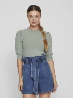 Vila Vifelia - Longsleeve - Duck Green