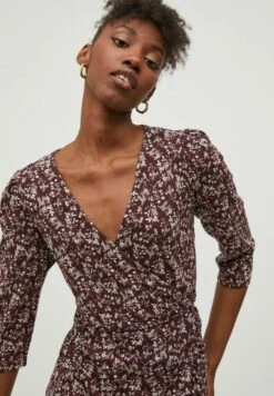 Vila 3/4-Ärmeliges - Jurk - Winetasting -Dames 2f3497c719a8456f8f09cd903fda332f