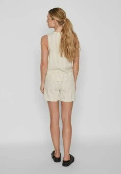 Vila High Waist - Shorts - Super Light Natural Melan -Dames 309e731ffa254ab58c38ee34afef0baa