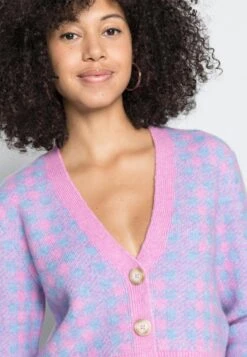 Vila Vichekina V Neck Cardigan - Vest - Kentucky/Blue Ballerina -Dames 31c9c5d3338a41849e16f30f6471d107