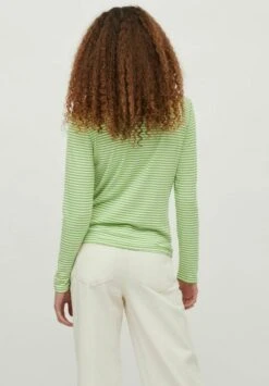 Vila Mit Langen Ärmeln High Neck - Longsleeve - Jade Lime -Dames 31cb6b50f3554295b099ea0283a0206c