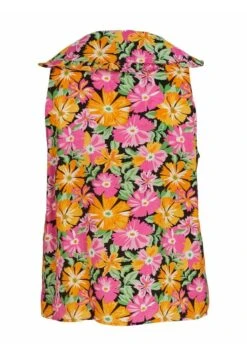 Vila Mit Geblümtes - Top - Black -Dames 336312877a1d472a9c0d4e485d0df336