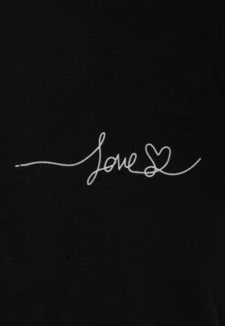 Vila Vipure Love- T-Shirt Print - Black -Dames 33645395db5644e99336347894c7a7f9