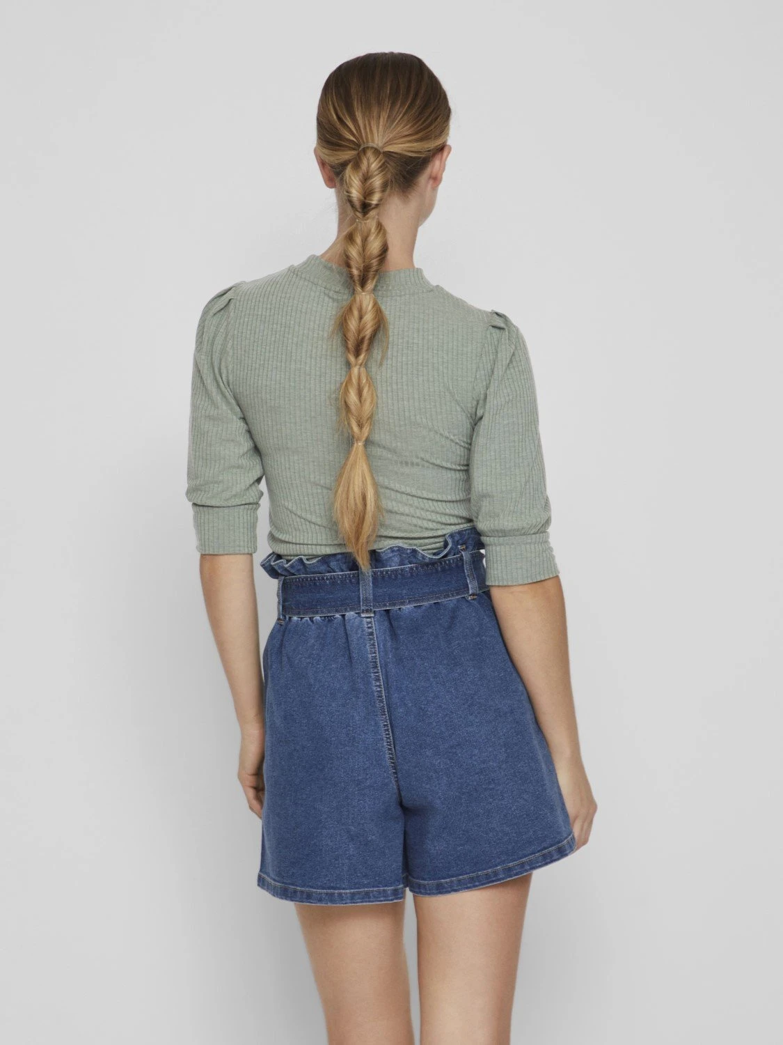 Vila Vifelia - Longsleeve - Duck Green 5 Vila Vifelia - Longsleeve - Duck Green - Afbeelding 3