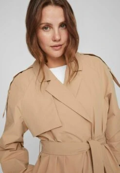 Vila Trenchcoat - Sesame -Dames 3439fbfb694b41f7a2092ad1d42cd31e