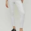 Vila High Waist - Jeans Skinny Fit - White Denim