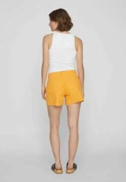 Vila Ripped - Jeansshort - Marigold -Dames 34e914d5a8c04fe2b5ea9329997b9b79