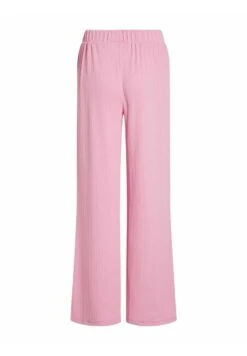 Vila Mit Weitem Bein High Waist - Broek - Begonia Pink -Dames 352f3caf662946218c7d39b4bb47e445