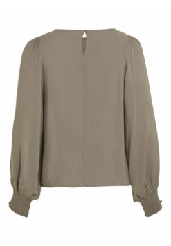 Vila Vibana Sleeve - Blouse - Brown Lentil -Dames 36bad263c2324ec0b03c42de1cecc1c5
