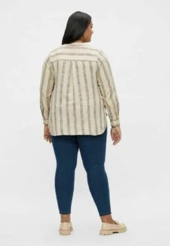 Vietna - Blouse - Cement -Dames 377942b474a14fa2b2cdbd40872cb06e