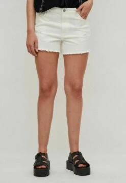 Vila - Jeansshort - Cloud Dancer