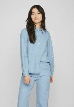 Vila Overhemdblouse - Light Blue Denim
