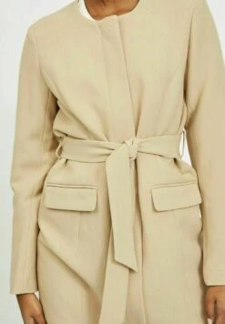 Vila Halflange Jas - Beige -Dames 3ae4a0d963344fe2b68db019e9025d30