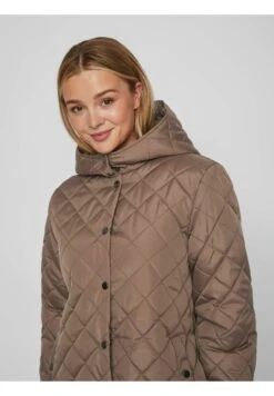 Vila Gesteppter - Winterjas - Brown Lentil -Dames 3b6a3504fce84b2abc14e8fda1971c0d