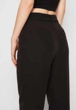 Vila Viivy Belted Pants - Broek - Black -Dames 3c4e9ff5455044ffb8e7b5f8e6c57e77
