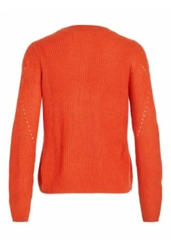 Vila Vioa O Neck - Trui - Tigerlily -Dames 3d28890eeab7484fa711ac90eafdd652
