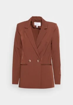 Vila Visally- Blazer - Chocolate Brown -Dames 3e59a01d6a1e460fa436b83a8e196544