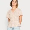 Vila Vilovie Wrap - T-Shirt Print - Rose Smoke Aop -Dames 3e7dcddba464452bb8688455c7bfd159