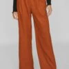 Vila High Waist - Broek - Caramel Cafã -Dames 3f93fb9655b04bac984089113d9b3a19