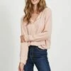 Vila Vilucy L/S Noos - Blouse - Misty Rose