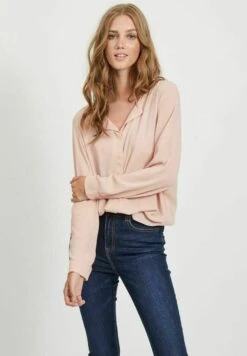 Vila Vilucy L/S Noos - Blouse - Misty Rose