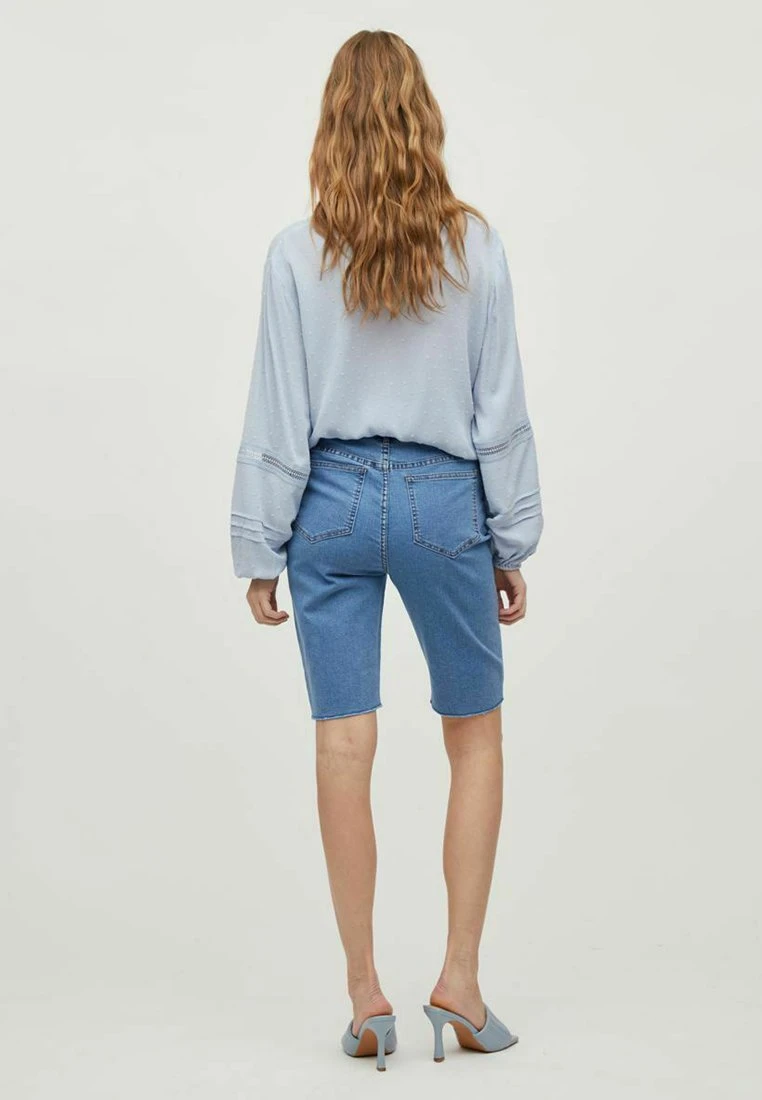 Vila Jeansshort - Blue Denim 5 Vila Jeansshort - Blue Denim - Afbeelding 3