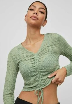 Vila Kordelzug - Longsleeve - Green Bay -Dames 432856930e834832bb301a55b1b96bf0