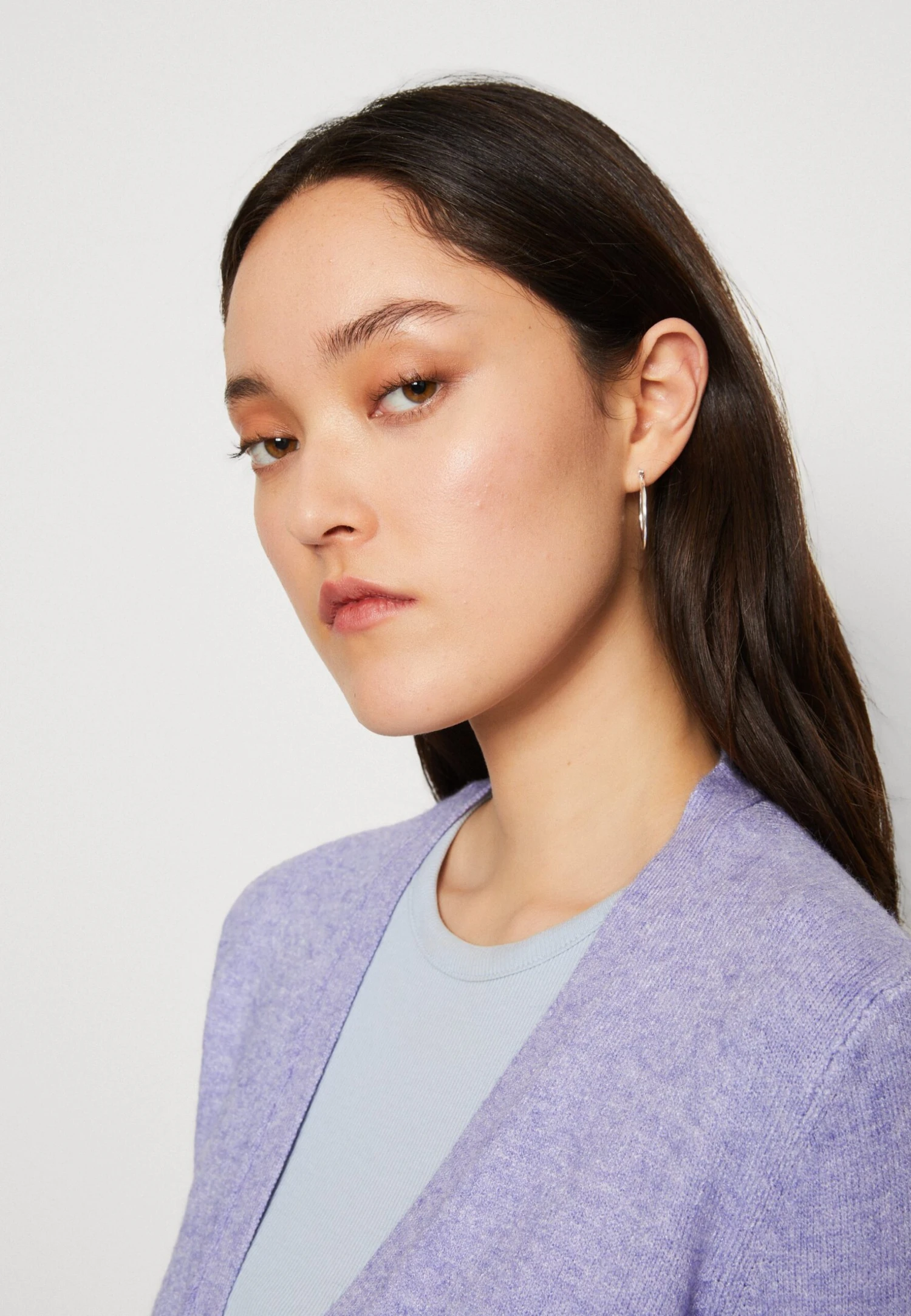 Vila Viril Short Cardigan - Vest - Sweet Lavender 8 Vila Viril Short Cardigan - Vest - Sweet Lavender - Afbeelding 6