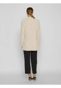 Vila Langer - Halflange Jas - Cement -Dames 4570f701581e41c58955a6d37f2b2e62