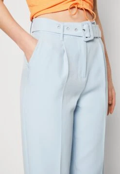 Vila Viivy Belted Pants - Broek - Kentucky Blue -Dames 46b6f7d3f1ed4af3bf965af35e62feb3