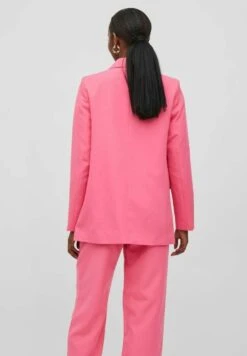 Vila Loose Fit - Halflange Jas - Fandango Pink -Dames 4ad66573929f423885996566cf5adc8d