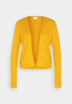 Vila Viril Short Cardigan - Vest - Arrowwood Dark Melange -Dames 4b3618a622e547ba94a65eb6eaa263d4