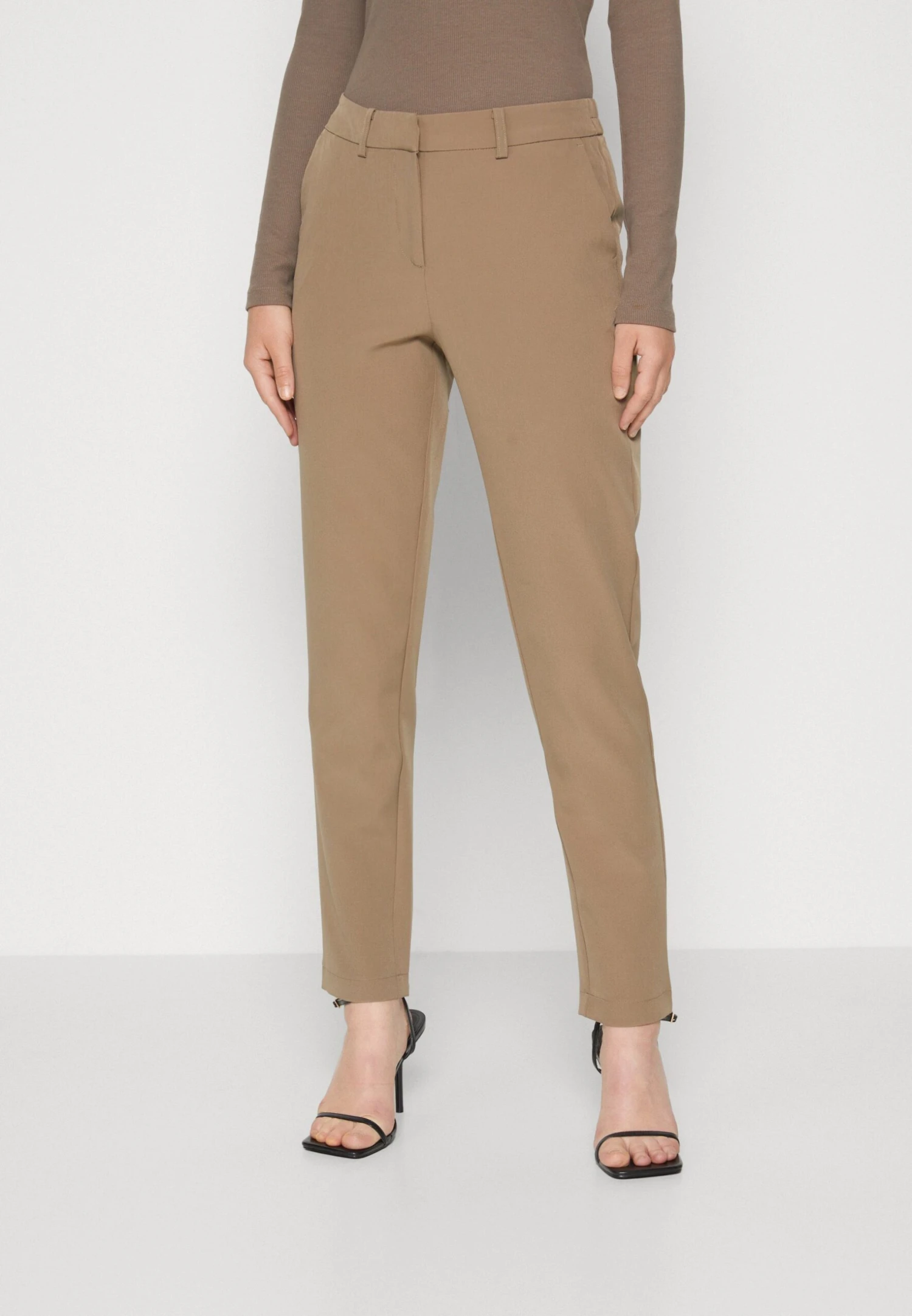 Vila Vimary Pant - Broek - Brown Lentil 3 Vila Vimary Pant - Broek - Brown Lentil
