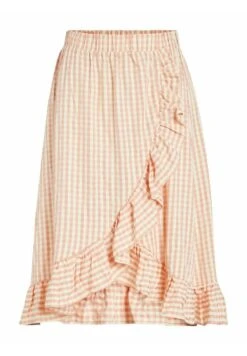 Vila Gerüschter - A-Lijn Rok - Rose Smoke -Dames 4da8022986c8481ea4ec173e12b31232