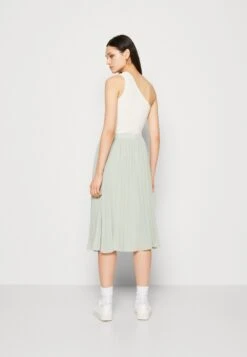 Vila Vifrederikke Plisse Skirt - Plooirok - Desert Sage -Dames 4e1d9950fce642a6b1bef939d9032726