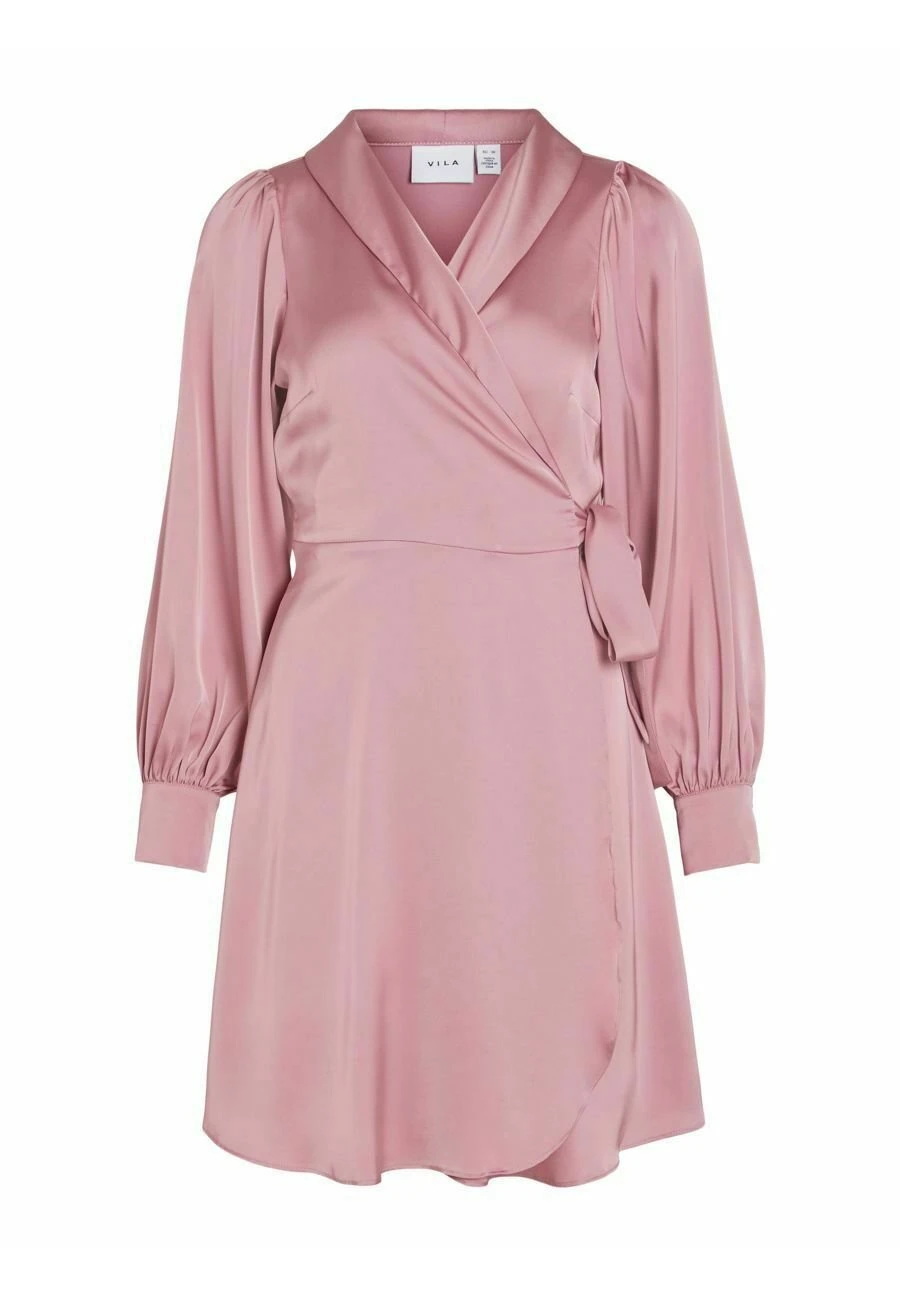 Vila Langärmeliges - Cocktailjurk - Foxglove 7 Vila Langärmeliges - Cocktailjurk - Foxglove - Afbeelding 5