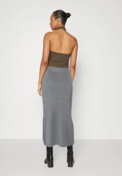 Vila Vimarla - Kokerrok - Medium Grey -Dames 4ef9aa8f21714ec8a845785b8770be1d