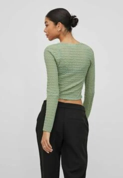 Vila Kordelzug - Longsleeve - Green Bay -Dames 50255056a88543a78b0107ce7ea014a8
