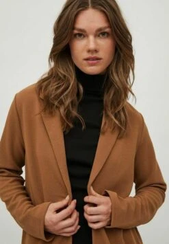 Vila Einreihiger - Mantel - Toasted Coconut -Dames 5040c85fae114c2cb72ef03755a443d3