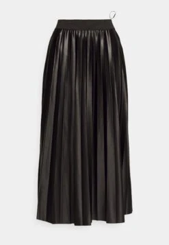 Vinitban Skirt - Plooirok - Black -Dames 51490904547a418795aba97d61c541a1